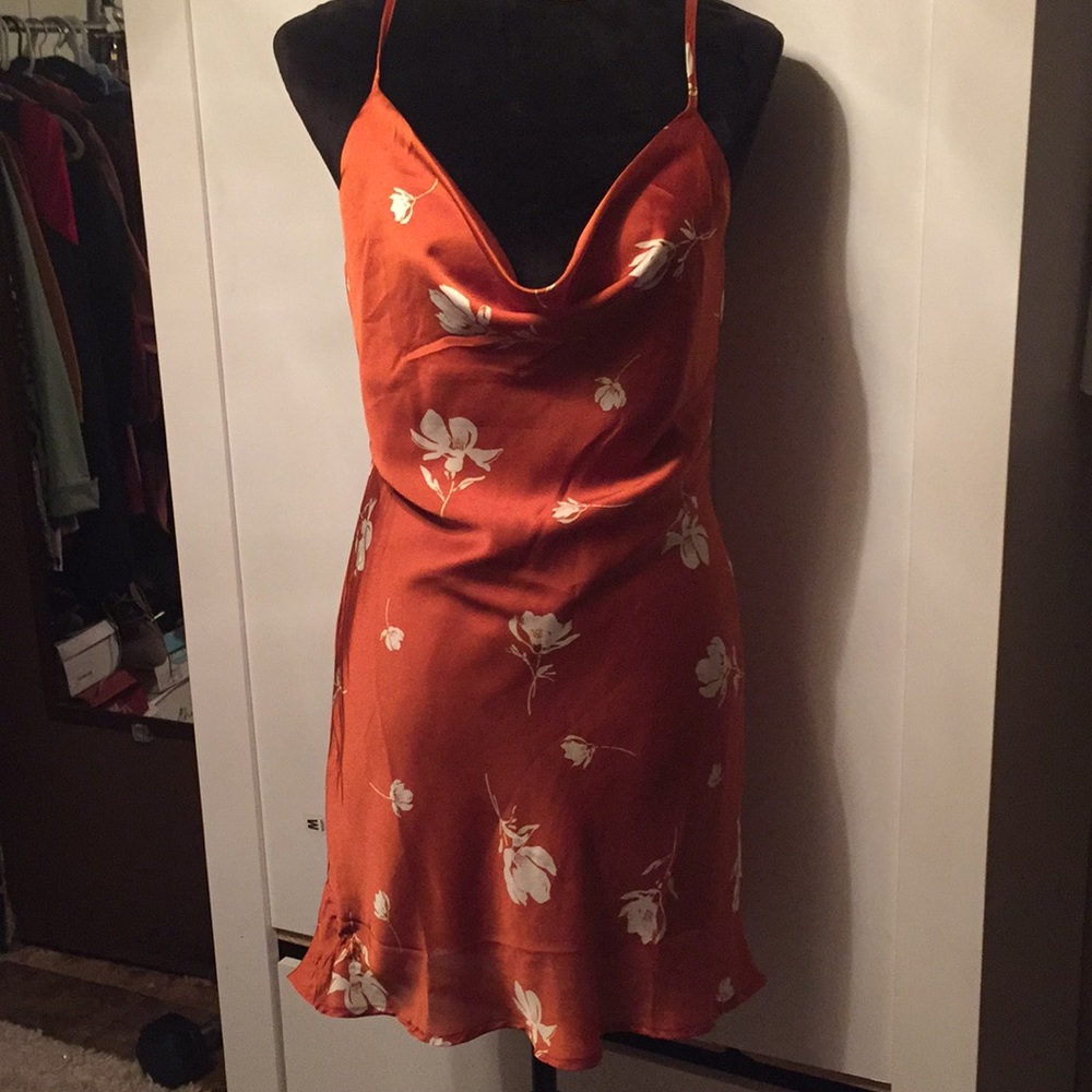 Satin dress
